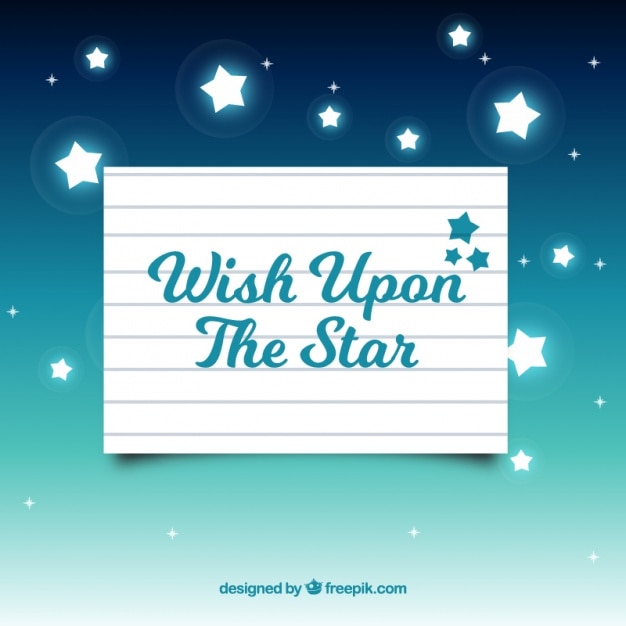 Free vector background in blue tones with shiny stars