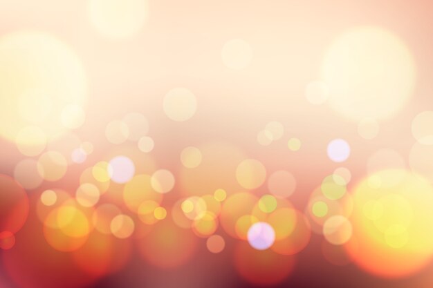 Background bokeh effect gradient