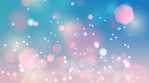 Background bokeh effect gradient