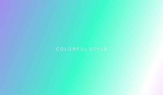 Free vector background colorful style minimalist modern