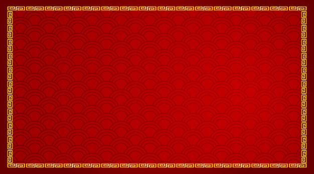 Background design with abstract pattern in red Free Vector