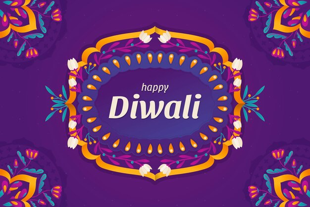 background for diwali festival celebration