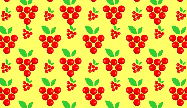 Free Vector background fruits pattern design abstract
