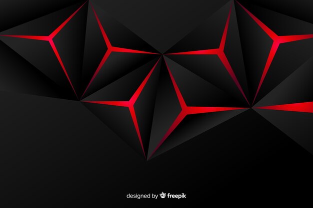 Background geometric red lights