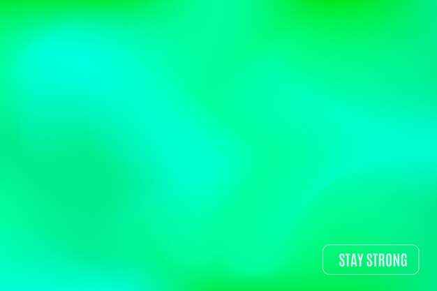 Background gradient in green tones