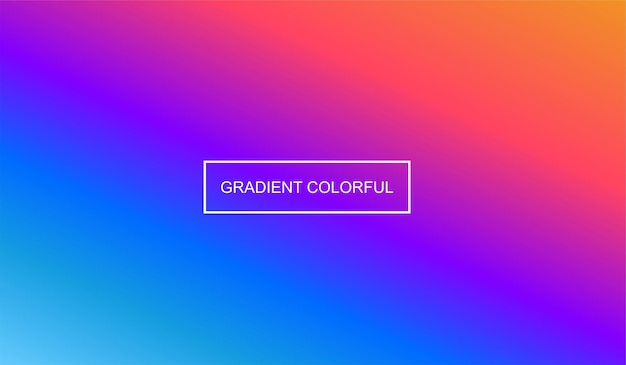 Free vector background gradient minimalist colorful template