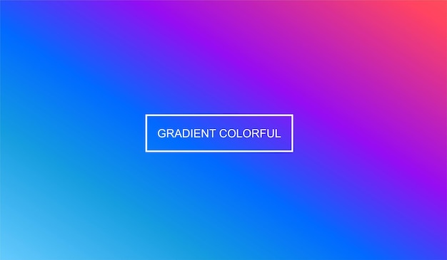 Background gradient minimalist colorful template