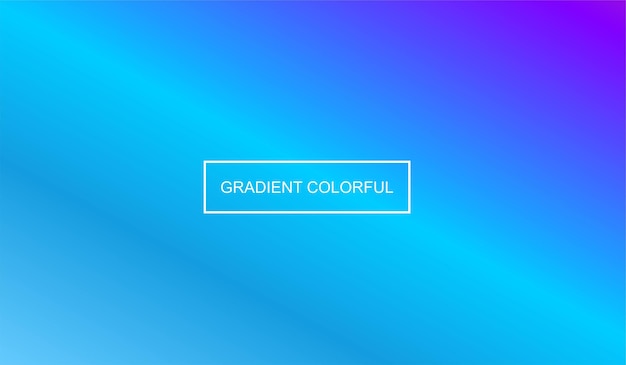 Background gradient minimalist colorful template