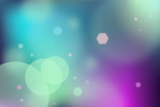 Background gradient with bokeh effect