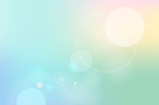 Background gradient with bokeh effect