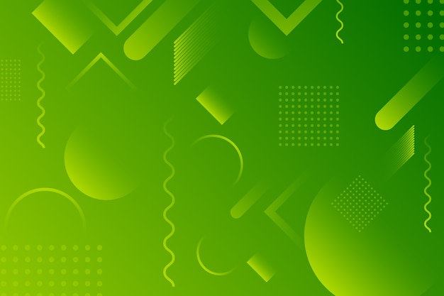 Background green abstract geometric