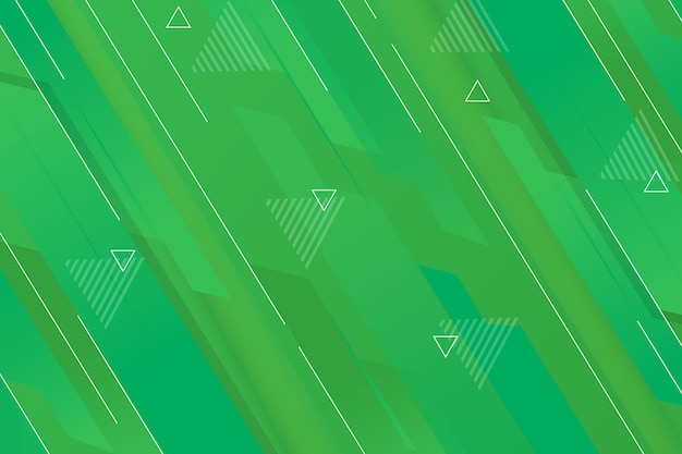 Background green abstract geometric