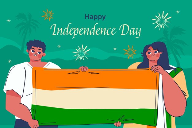 Background for india independence day celebration