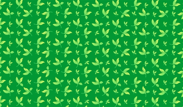 Background leaf pattern design template