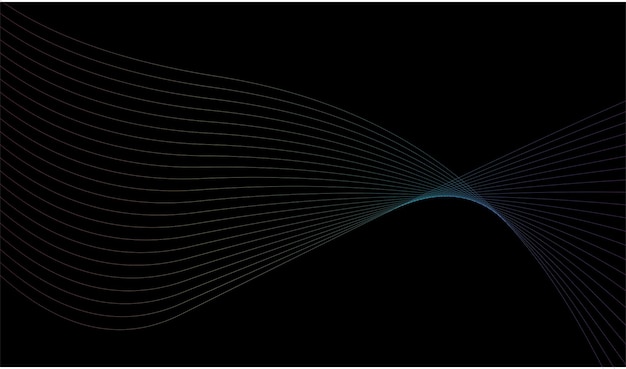 背景ライン抽象グラデーション カラフルなスタイル