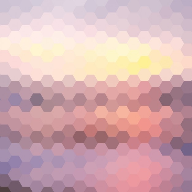 Background made of hexagons