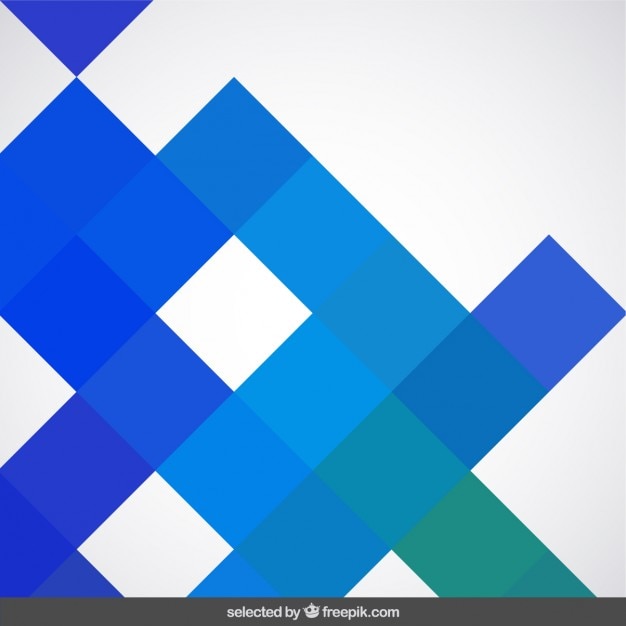 Background made with blue squares