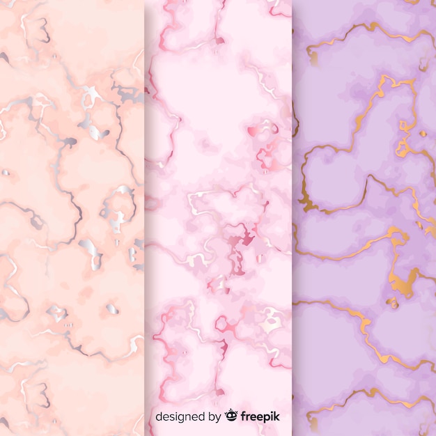 Free vector background marble collection