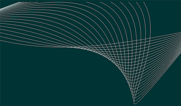 Бесплатное векторное изображение Фон минималистский цвет линии свежий