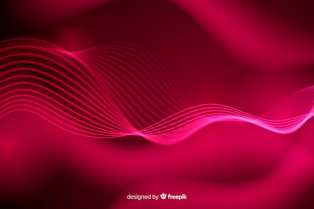 Background neon lines abstract