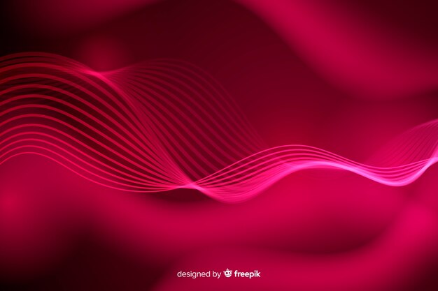Background neon lines abstract