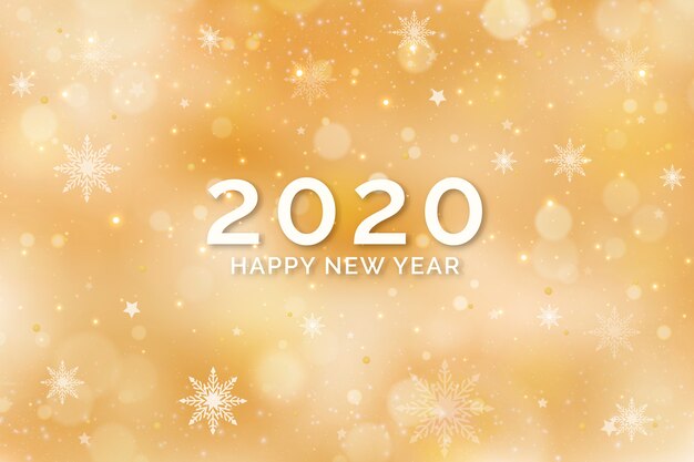 Background new year golden