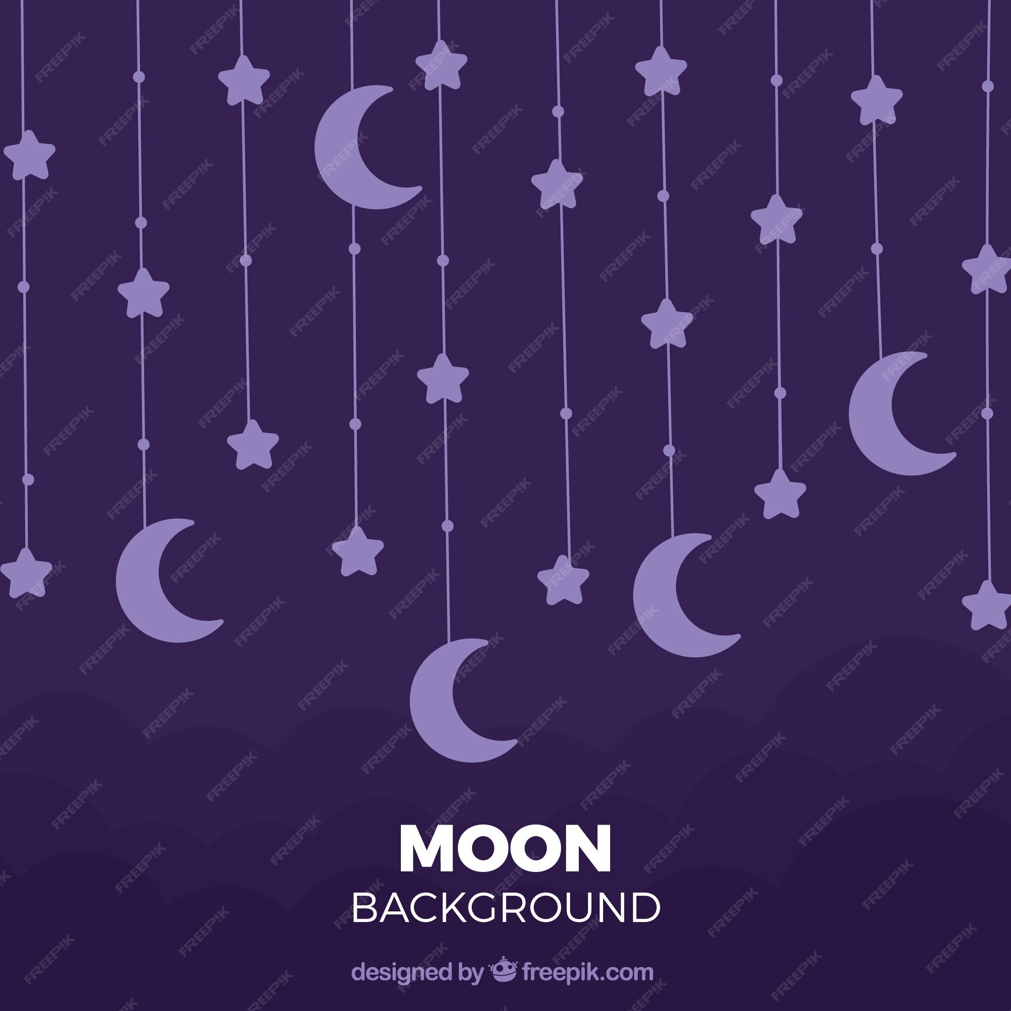 Crescent Moon Background Images - Free Download on Freepik