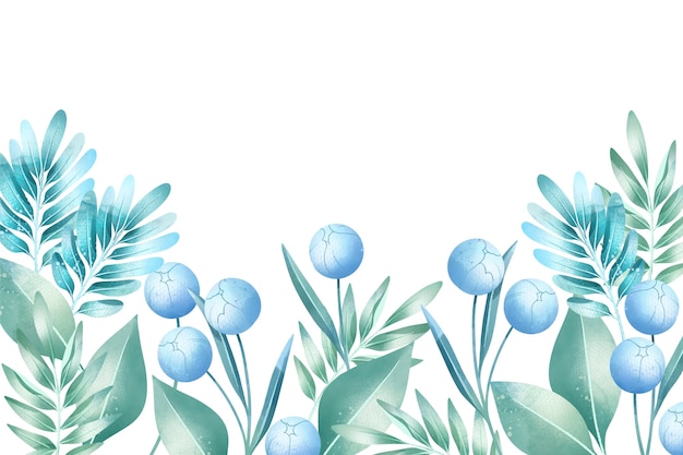 Free vector background pastel colors watercolor flowers