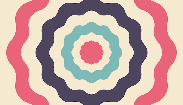 Free vector background and pattern circle calssic style