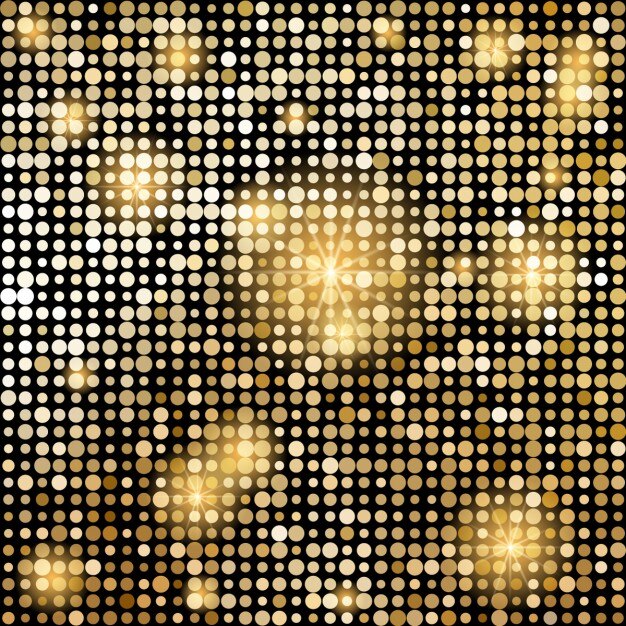 Background, pattern with golden dots