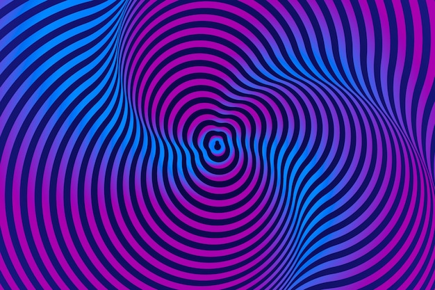 Background psychedelic optical illusion design