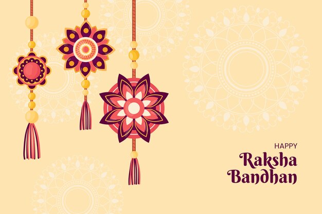 Background for raksha bandhan festival celebration