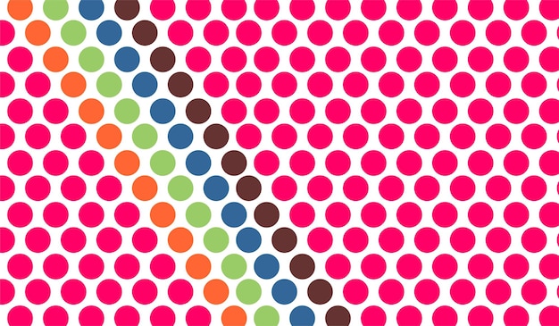 Free vector background round pattern design abstract