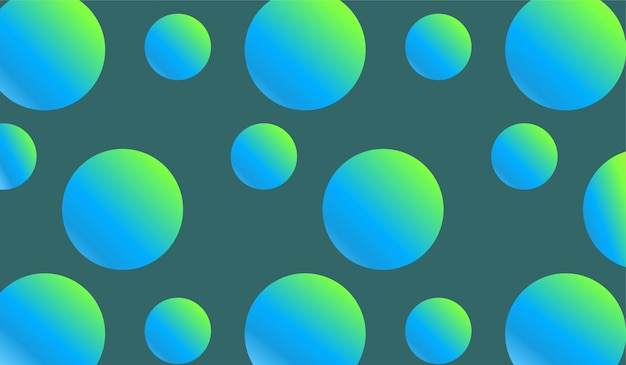 Background round pattern gradient style