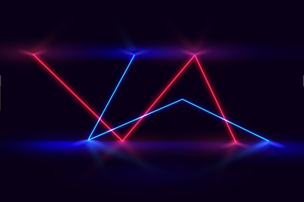 Background style neon lights