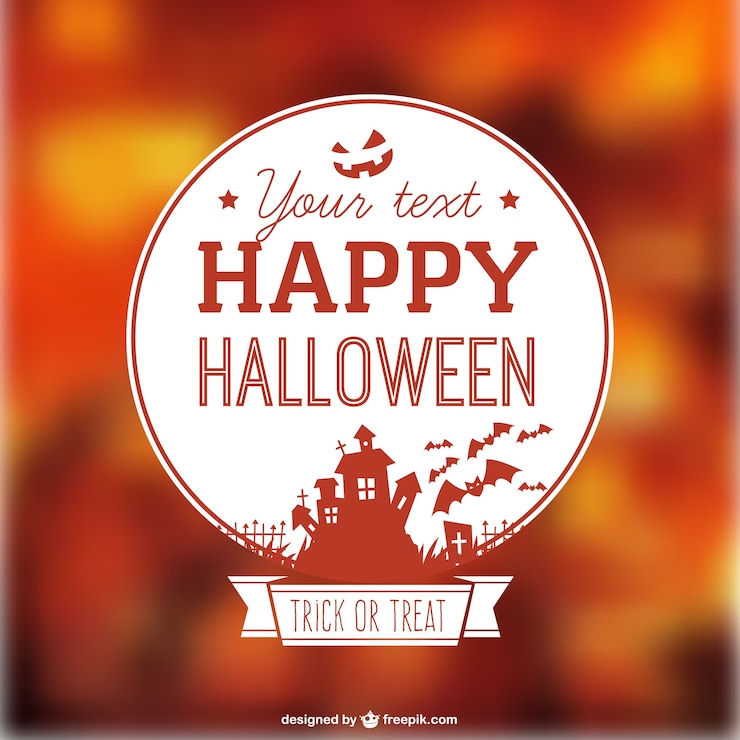 無料Vector ハロウィーン用の背景テンプレート
