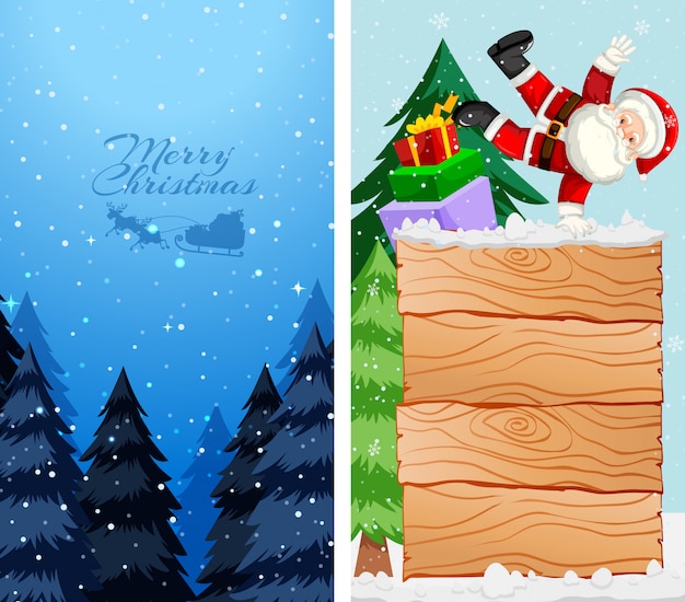 Background templates with christmas theme