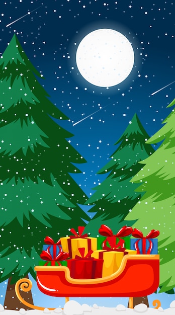 Background templates with christmas theme