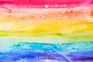 Free vector background tie-dye style rainbow