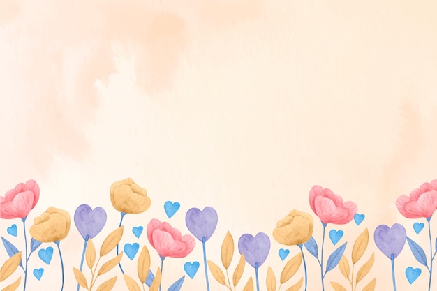 Free vector background for valentine's day celebration