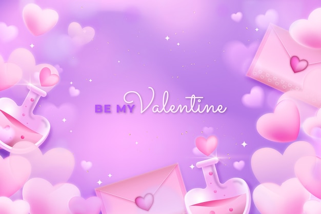 Background for valentine's day celebration