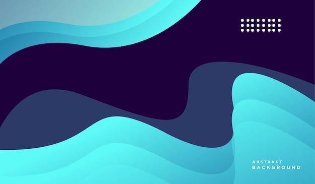 Background wave gradient colorful illustration