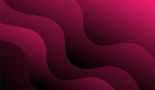 Free vector background wave minimalist gradient design template