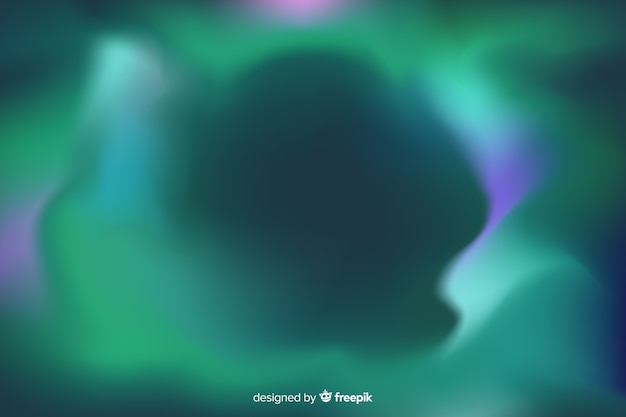 Background with abstract colourful northern light