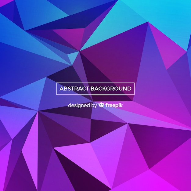 Background with abstract shapes