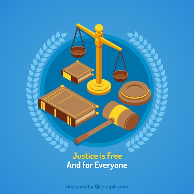 Free vector background with advocacy elements