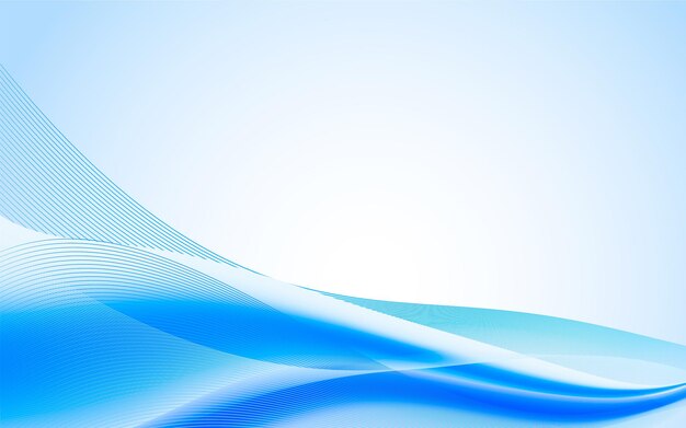 Background with blue abstract shapes