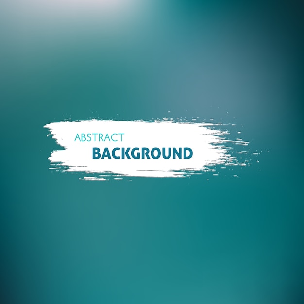 Free vector background with blur effect, blue color