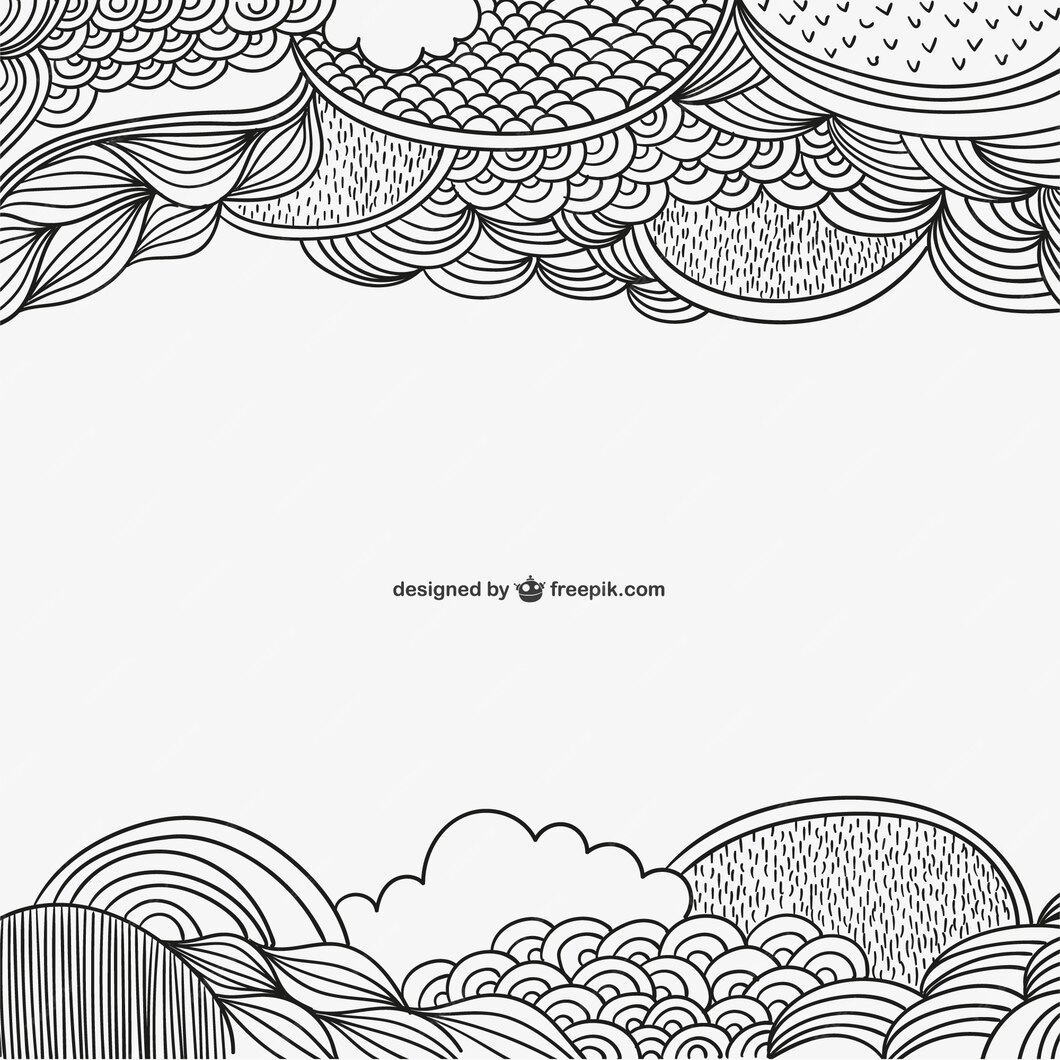 Free Vector | Background with calligraphic ornaments