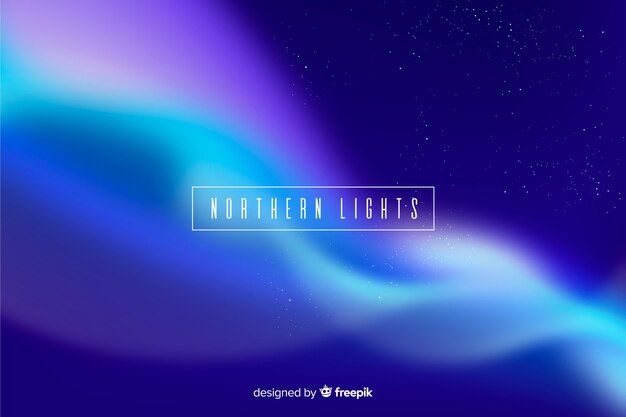 Background with colourful northern lights